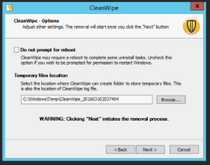 uninstall symantec endpoint protection cleanwipe