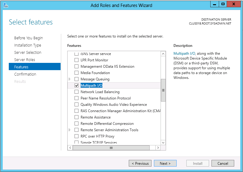 Microsoft Windows Server 2012 - Multipath IO Configuration - 08